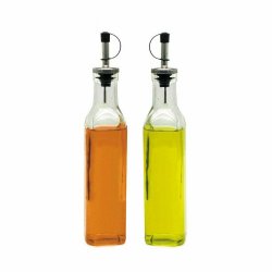 Set med olja och vinger Vivalto WJ7069-M Transparent Metall Gla