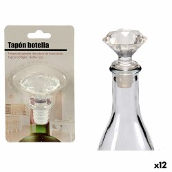 Lufttt flaskfrslutare Kinvara 25013 Transparent 4,5 x 14,5 x 8