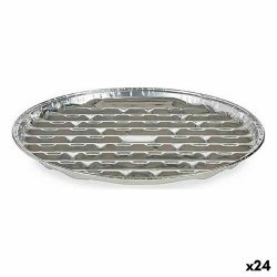 Pizza-form Kinvara 64300 Silvrig Aluminium 32 x 3 x 32 cm Dispon