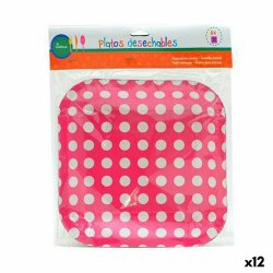 Tallriksset Pong Disponibel 24 x 2 x 19 cm (12 antal)