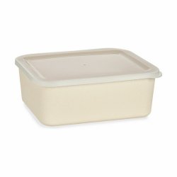 Frvaringslda med lock Gul 17 x 8 x 23,5 cm (6 antal)