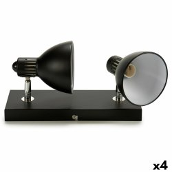 Taklampa Grundig Svart Metall 40 W 15 x 9 x 32 cm E14 (4 antal)