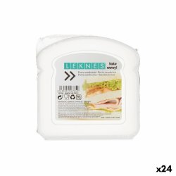 Smrgslda Leknes 47034E Transparent Plast 12 x 4 x 12 cm (24 a