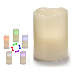 LED Ljus Vit 7,5 x 10 x 7,5 cm (6 antal)