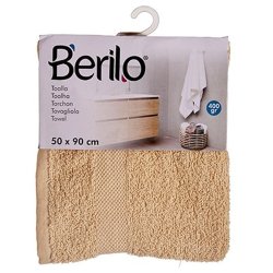 Badhandduk Berilo 89657 Krm 80 % bomull 20 % Polyester 50 x 90