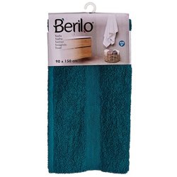 Badhandduk Berilo 89675 Bl 80 % bomull 20 % Polyester 90 x 150