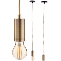 Taklampa Gift Decor Gyllene 60 W (6 antal)