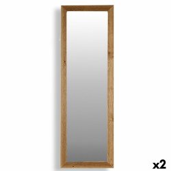 Vggspegel Canada Brun Tr Glas 48 x 150 x 2 cm (2 antal)