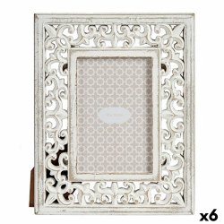 Fotoram Vit Tr MDF 19,6 x 24,5 x 1 cm (6 antal)