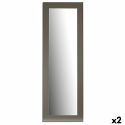 Vggspegel 13 Silvrig 52,5 x 155 x 1,5 cm Rektangulr (2 antal)
