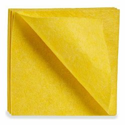 Rengringstrasor Mjukt Gul 18 x 2,5 x 20 cm (12 antal)