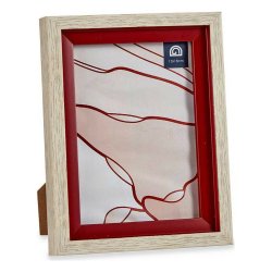 Fotoram 17 x 2 x 21,8 cm Glas Rd Tr Brun Plast (6 antal)
