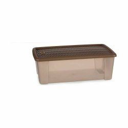 Frvaringslda med lock Stefanplast Elegance Beige Plast 5 L 19,