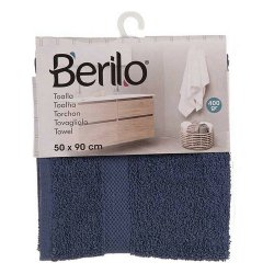 Badhandduk Berilo 5312 Bl 80 % bomull 20 % Polyester 50 x 90 cm