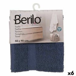 Badhandduk Berilo 5312 Bl 80 % bomull 20 % Polyester 50 x 90 cm