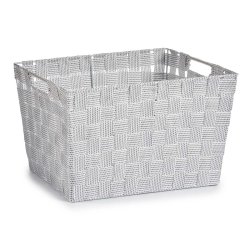 Tvttkorg Kipit A3-6875 Vit Tyg 10 L 25 x 20 x 35 cm (12 antal)