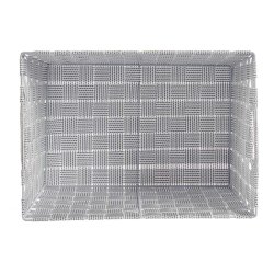Tvttkorg Kipit A3-6875 Vit Tyg 10 L 25 x 20 x 35 cm (12 antal)