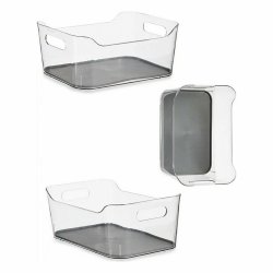 Ldorganiserare Kinvara W623318 Gr tervunnen plast 17 x 10,5 x
