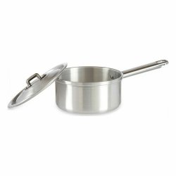 Kastrull med lock Kinvara 100018 Silvrig Aluminium  14 cm 1 L (