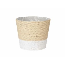 Kruka Ibergarden 86434 Vit Snre Plast 19,5 x 17,5 x 19,5 cm 19,