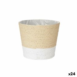 Kruka Ibergarden 86434 Vit Snre Plast 19,5 x 17,5 x 19,5 cm 19,