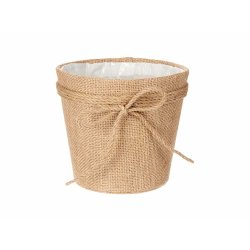 Kruka Ibergarden 86450 Brun Tyg Lasso 16 x 15 x 16 cm (24 antal)