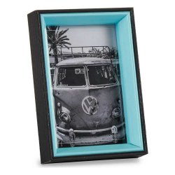 Fotoram 3 x 17 x 12 cm Glas Svart Bl Tr MDF (6 antal)