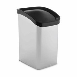 Papperskorg Berilo D093-1 Silvrig Plast 23 L Tipplastbil (6 anta