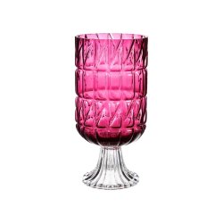 Vas Gravyr Mrkrosa Glas 13 x 26,5 x 13 cm (6 antal)