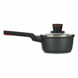Kastrull med lock Kinvara 77782 Svart Aluminium Bakelit  16 cm