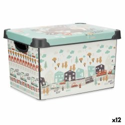 Frvaringslda med lock Kipit STYLE BOX-22L-6 Plast Vg 22 L 29,