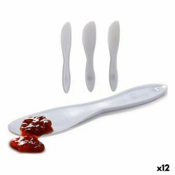 Knivset Kinvara 23045 Vit Plast 18 x 3,5 x 1 cm (12 antal)