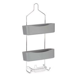 Badrumshyllor Berilo W7072 - 383 Gr Metall Plast 28 x 60 x 14 c
