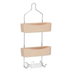 Badrumshyllor Berilo W7072 - 384 Beige Metall Plast 28 x 60 x 14