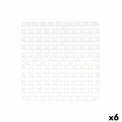 Halkfri duschmatta Berilo Transparent PVC 6 x 50 x 6 cm 50,3 x 5