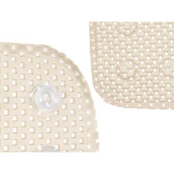 Halkfri duschmatta Berilo BM814-5353 - 322 Beige PVC 53 x 52,5 x