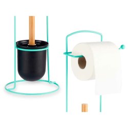 Toalettrullehllare Berilo Mint 17 x 57 x 16,5 cm (6 antal)