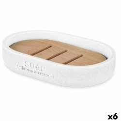 Tvlfat Berilo B5456BC-4 - 455 Vit Harts Bambu 12,5 x 2,5 x 8,5