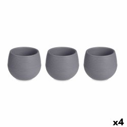 Krukset Ibergarden ES0501102S3 Antracitgr Plast 16,5 x 16,5 x 1