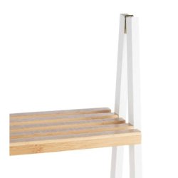 Badrumshyllor Berilo WR5504-4-426 Vit Naturell 40 x 109,3 x 30 c