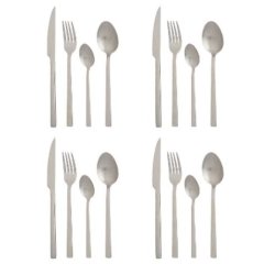Bestickset Kinvara KT214012 Silvrig Rostfritt stl Matt (6 antal