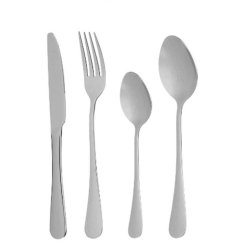 Bestickset Silvrig Rostfritt stl (6 antal)