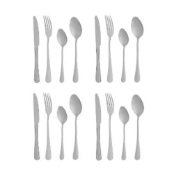 Bestickset Silvrig Rostfritt stl (6 antal)