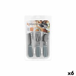 Bestickset Gr Silvrig Rostfritt stl Plast (6 antal)