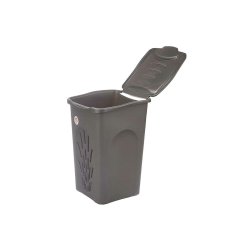 Tvttkorg Stefanplast Antracitgr Plast 50 L 37 x 56 x 39 cm (6