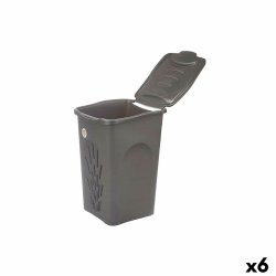 Tvttkorg Stefanplast Antracitgr Plast 50 L 37 x 56 x 39 cm (6