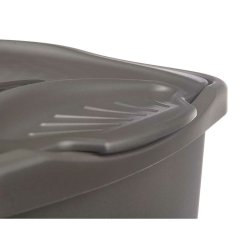Tvttkorg Stefanplast Antracitgr Plast 50 L 37 x 56 x 39 cm (6