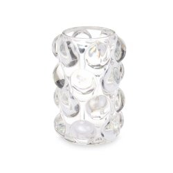 Ljusstakar Mikro-prlor Transparent Glas 8,4 x 12,5 x 8,4 cm (12