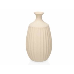 Vas Beige Keramik 21 x 39 x 21 cm (2 antal) Rnder