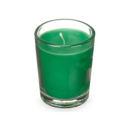 Set med Doftljus Acorde 48-F-AR Bambu Glas (12 antal)